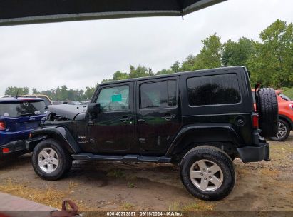 Lot #3050480978 2017 JEEP WRANGLER UNLIMITED SAHARA 4X4