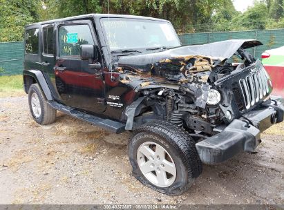 Lot #3050480978 2017 JEEP WRANGLER UNLIMITED SAHARA 4X4