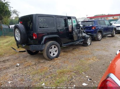 Lot #3050480978 2017 JEEP WRANGLER UNLIMITED SAHARA 4X4