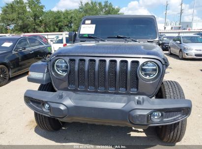 Lot #3050084586 2020 JEEP WRANGLER UNLIMITED SAHARA ALTITUDE 4X4