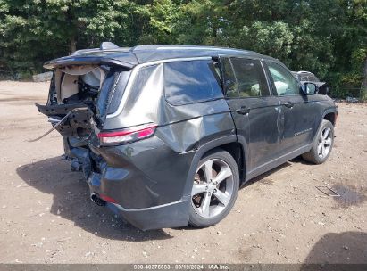 Lot #2997778530 2021 JEEP GRAND CHEROKEE L LIMITED 4X4