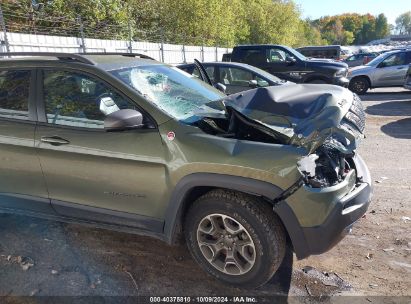 Lot #2992827613 2020 JEEP CHEROKEE TRAILHAWK 4X4