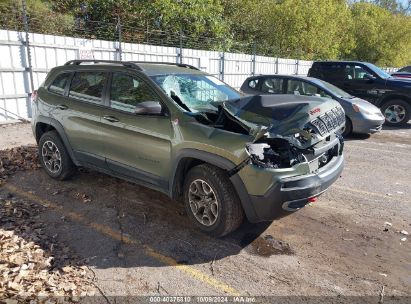 Lot #2992827613 2020 JEEP CHEROKEE TRAILHAWK 4X4