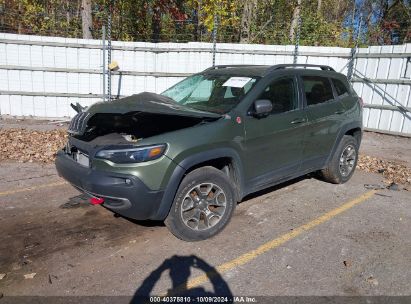 Lot #2992827613 2020 JEEP CHEROKEE TRAILHAWK 4X4