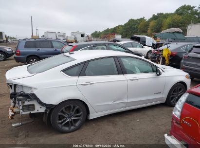 Lot #3045357035 2017 FORD FUSION HYBRID SE