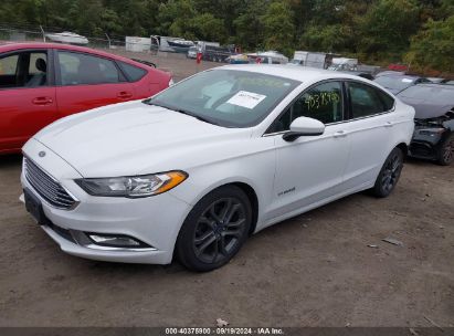 Lot #3045357035 2017 FORD FUSION HYBRID SE