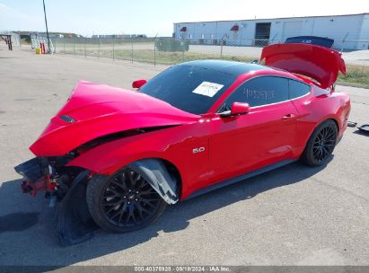 Lot #2992830786 2020 FORD MUSTANG GT PREMIUM FASTBACK