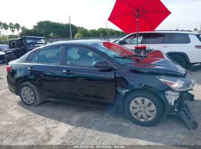 Lot #2996535310 2020 KIA RIO LX