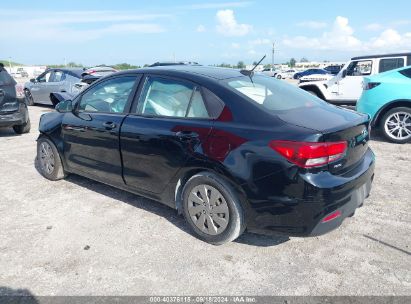 Lot #2996535310 2020 KIA RIO LX