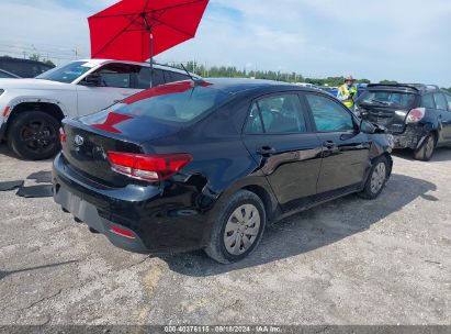 Lot #2996535310 2020 KIA RIO LX