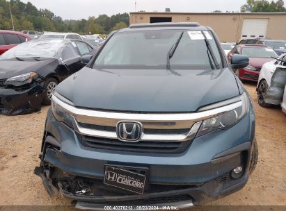 Lot #2992827604 2021 HONDA PILOT 2WD EX-L