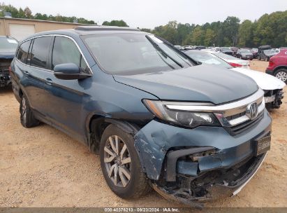 Lot #2992827604 2021 HONDA PILOT 2WD EX-L