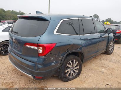 Lot #2992827604 2021 HONDA PILOT 2WD EX-L