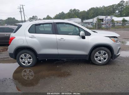 Lot #2996535308 2018 CHEVROLET TRAX LS