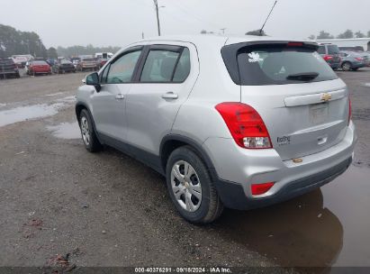 Lot #2996535308 2018 CHEVROLET TRAX LS