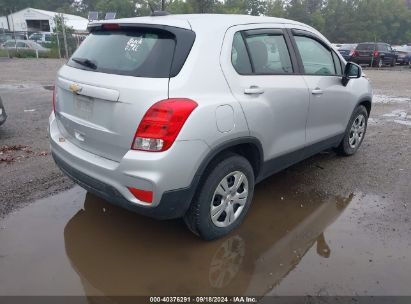 Lot #2996535308 2018 CHEVROLET TRAX LS