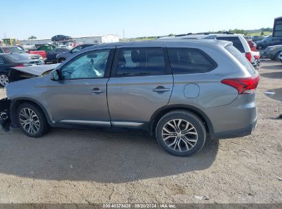 Lot #3035087364 2017 MITSUBISHI OUTLANDER SE