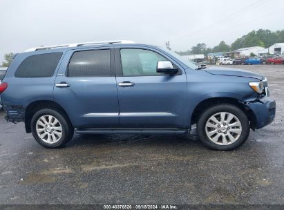 Lot #2992818957 2021 TOYOTA SEQUOIA PLATINUM