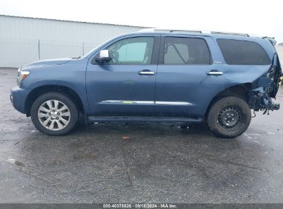 Lot #2992818957 2021 TOYOTA SEQUOIA PLATINUM