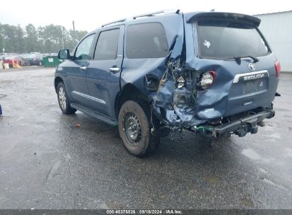 Lot #2992818957 2021 TOYOTA SEQUOIA PLATINUM