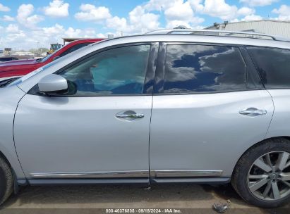 Lot #2992830779 2014 NISSAN PATHFINDER PLATINUM