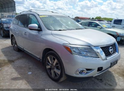 Lot #2992830779 2014 NISSAN PATHFINDER PLATINUM