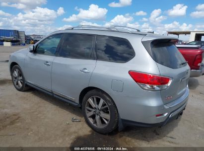 Lot #2992830779 2014 NISSAN PATHFINDER PLATINUM