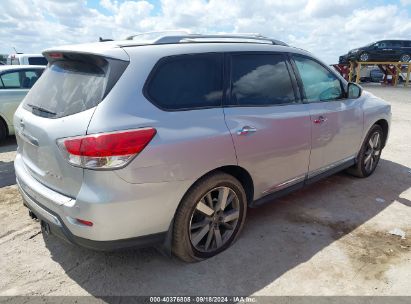 Lot #2992830779 2014 NISSAN PATHFINDER PLATINUM