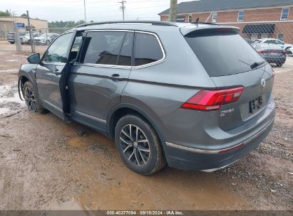 Lot #2992827591 2021 VOLKSWAGEN TIGUAN 2.0T SE/2.0T SE R-LINE BLACK/2.0T SEL