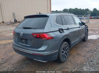 Lot #2992827591 2021 VOLKSWAGEN TIGUAN 2.0T SE/2.0T SE R-LINE BLACK/2.0T SEL