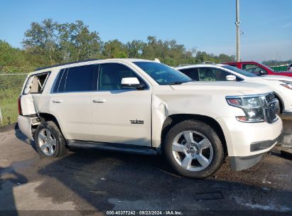 Lot #3034053807 2015 CHEVROLET TAHOE LT