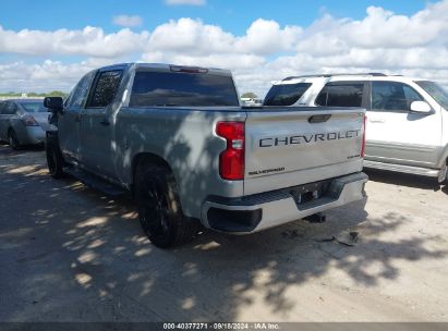 Lot #2992830781 2021 CHEVROLET SILVERADO 1500 2WD  SHORT BED CUSTOM