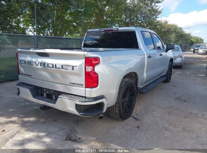 Lot #2992830781 2021 CHEVROLET SILVERADO 1500 2WD  SHORT BED CUSTOM