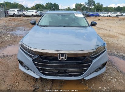 Lot #2992827588 2021 HONDA ACCORD SPORT SPECIAL EDITION