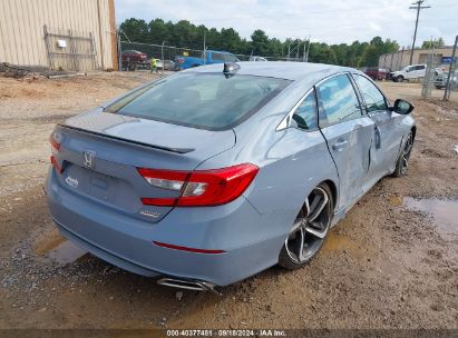 Lot #2992827588 2021 HONDA ACCORD SPORT SPECIAL EDITION