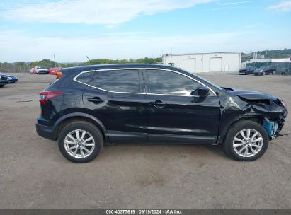 Lot #2992818946 2021 NISSAN ROGUE SPORT S AWD XTRONIC CVT