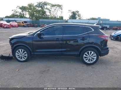 Lot #2992818946 2021 NISSAN ROGUE SPORT S AWD XTRONIC CVT