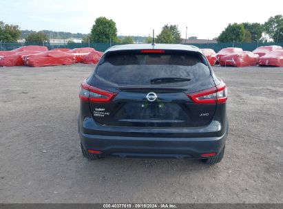 Lot #2992818946 2021 NISSAN ROGUE SPORT S AWD XTRONIC CVT