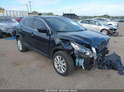 Lot #2992818946 2021 NISSAN ROGUE SPORT S AWD XTRONIC CVT