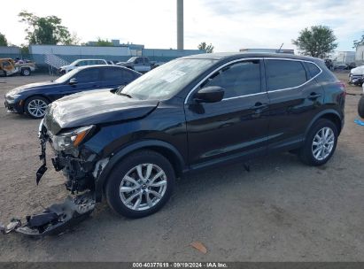 Lot #2992818946 2021 NISSAN ROGUE SPORT S AWD XTRONIC CVT