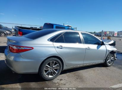 Lot #3035089757 2016 TOYOTA CAMRY SE