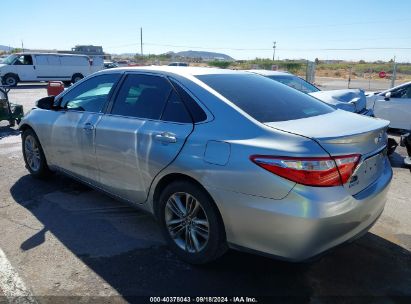 Lot #3035089757 2016 TOYOTA CAMRY SE