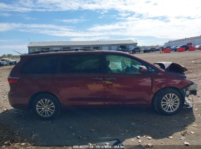 Lot #3035077887 2016 TOYOTA SIENNA XLE 8 PASSENGER