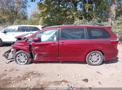 Lot #3035077887 2016 TOYOTA SIENNA XLE 8 PASSENGER