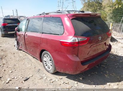 Lot #3035077887 2016 TOYOTA SIENNA XLE 8 PASSENGER