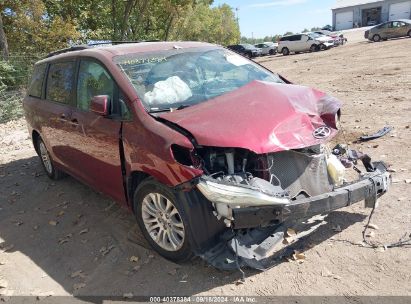 Lot #3035077887 2016 TOYOTA SIENNA XLE 8 PASSENGER