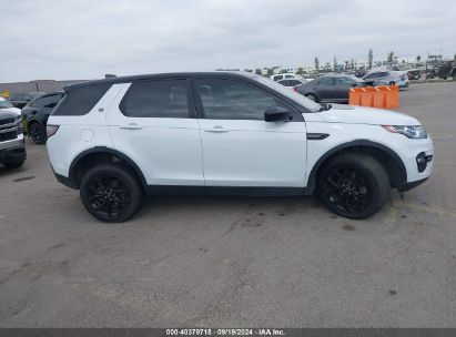 Lot #2992833655 2018 LAND ROVER DISCOVERY SPORT HSE LUX