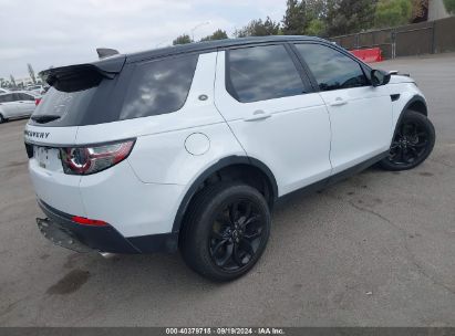 Lot #2992833655 2018 LAND ROVER DISCOVERY SPORT HSE LUX