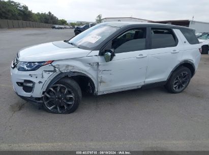 Lot #2992833655 2018 LAND ROVER DISCOVERY SPORT HSE LUX