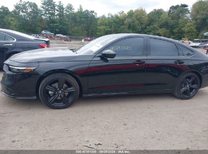 Lot #2997778472 2024 HONDA ACCORD HYBRID SPORT-L